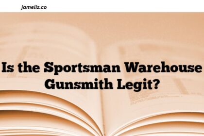 Is the Sportsman Warehouse Gunsmith Legit