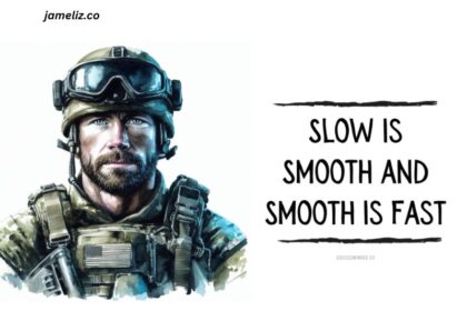 Slow Is Smooth and Smooth Is Fast